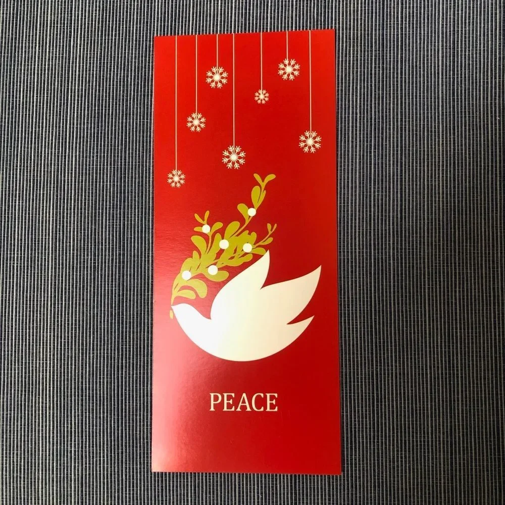 Five (5) World Wildlife Fund Christmas Cards